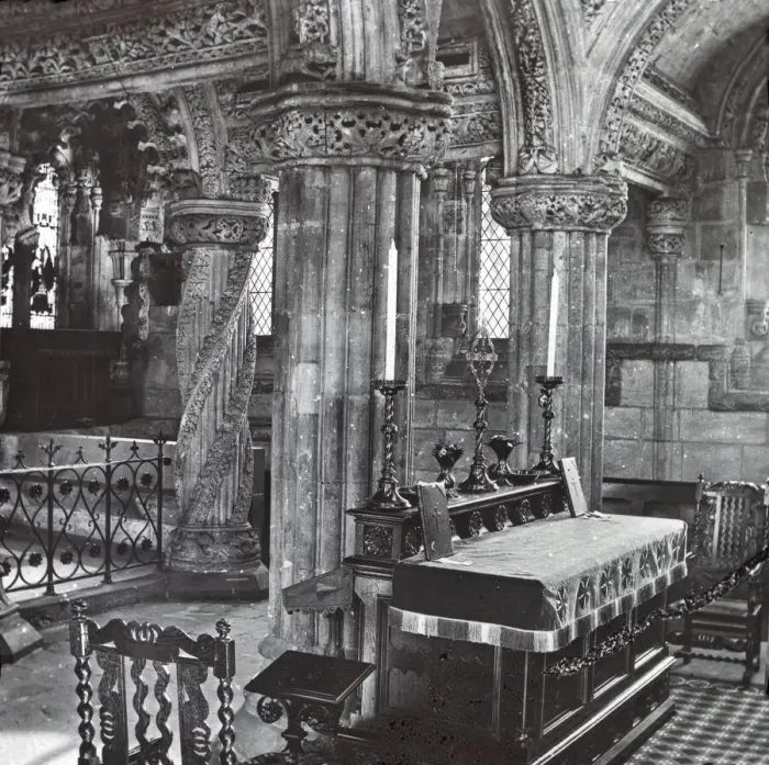 Framed Print : Rosslyn Chapel, Roslin, Scotland Framed Print : Rosslyn Chapel, Roslin, Scotland
