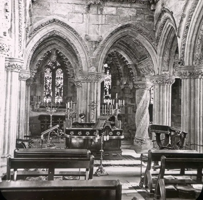 Framed Print : Rosslyn Chapel, Roslin, Scotland Framed Print : Rosslyn Chapel, Roslin, Scotland