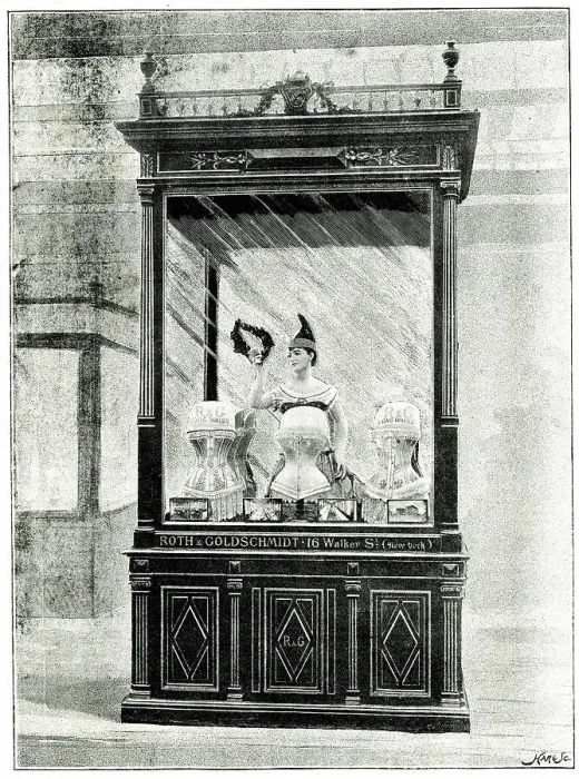Framed Print : Roth and Goldschmidt Corsets, Paris Exhibition of 1889 Framed Print : Roth and Goldschmidt Corsets, Paris Exhibition of 1889