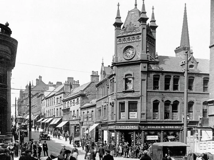 Framed Print : Rotherham - High Street Framed Print : Rotherham - High Street
