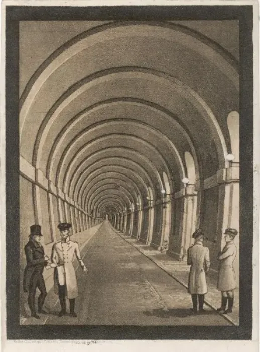 Framed Print : Rotherhithe Tunnel Framed Print : Rotherhithe Tunnel