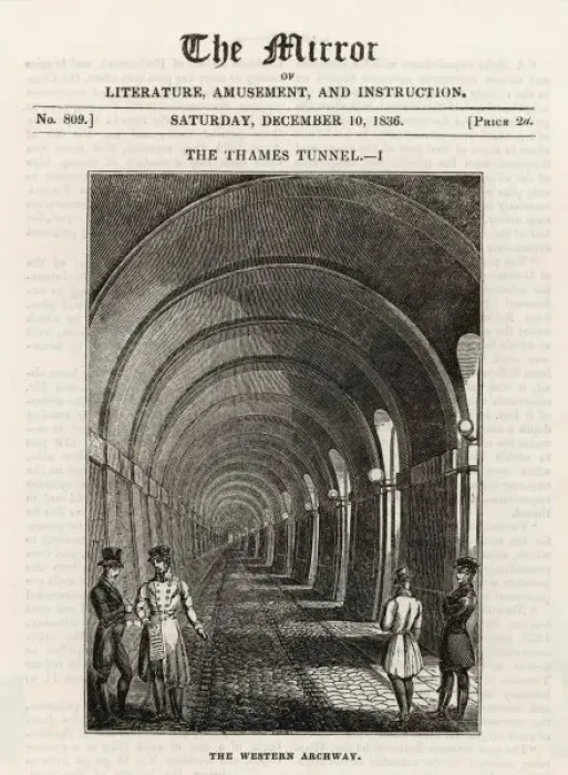 Framed Print : Rotherhithe Tunnel Framed Print : Rotherhithe Tunnel