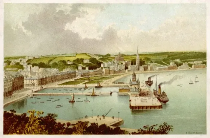 Framed Print : ROTHESAY / 1880S Framed Print : ROTHESAY / 1880S