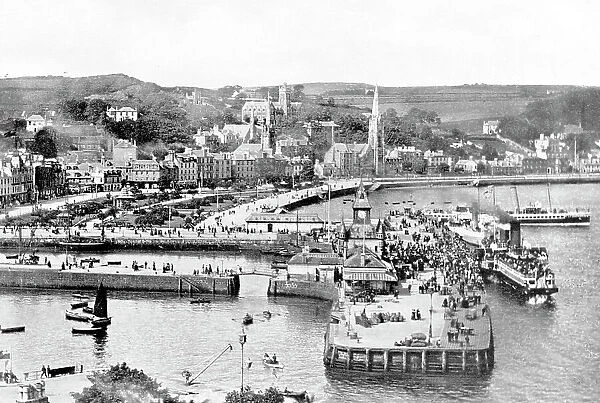 Rothesay Harbour Isle of Bute Victorian period