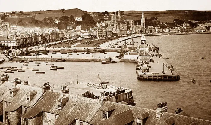 Framed Print : Rothesay, Isle of Bute, Scotland, Victorian period Framed Print : Rothesay, Isle of Bute, Scotland, Victorian period