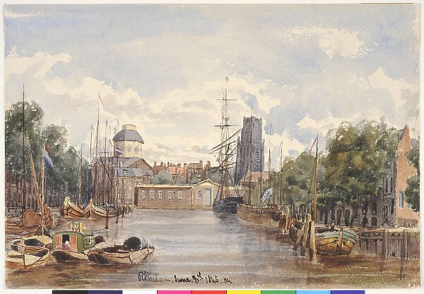Rotterdam (1845). Moore, James 1819 - 1883. Date: 1845