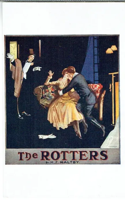 Framed Print : The Rotters by H F Maltby Framed Print : The Rotters by H F Maltby