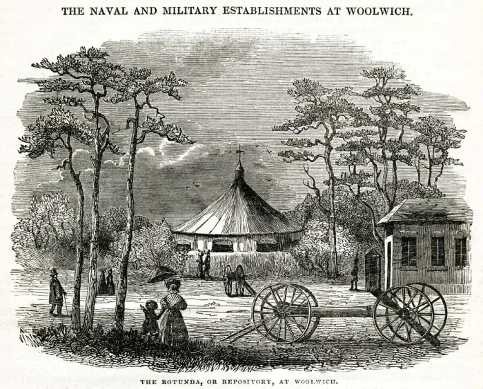 Framed Print : The Rotunda, Woolwich Common, southeast London Framed Print : The Rotunda, Woolwich Common, southeast London