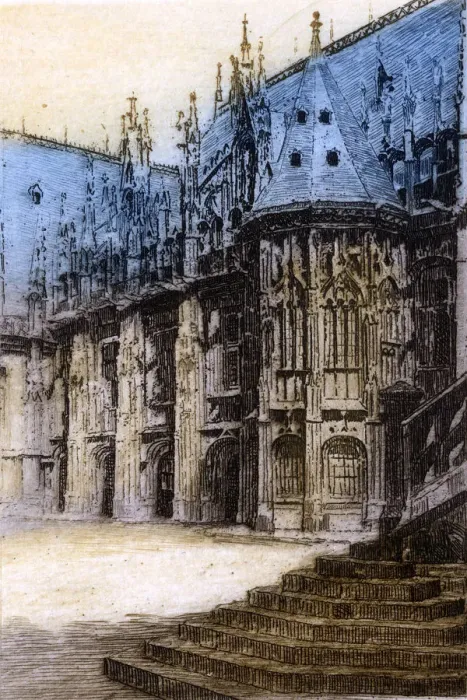 Framed Print : ROUEN / PALAIS DE JUSTICE Framed Print : ROUEN / PALAIS DE JUSTICE