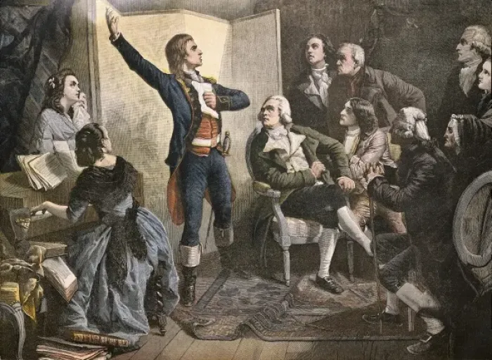 Framed Print : ROUGET DE LISLE, Claude-Joseph (1760-1836). Composer Framed Print : ROUGET DE LISLE, Claude-Joseph (1760-1836). Composer