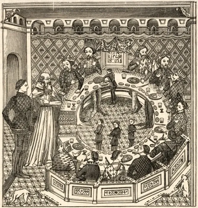 Framed Print : Round Table Framed Print : Round Table