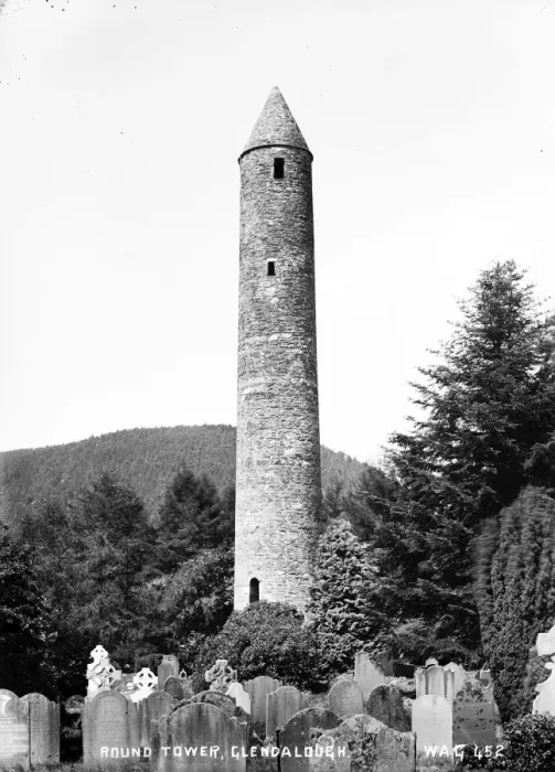 Framed Print : Round Tower, Glendalough Framed Print : Round Tower, Glendalough