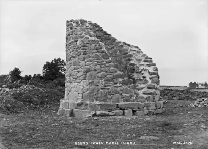 Framed Print : Round Tower, Mahee Island Framed Print : Round Tower, Mahee Island