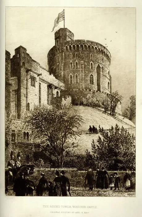 Framed Print : The Round Tower, Windsor Castle Framed Print : The Round Tower, Windsor Castle