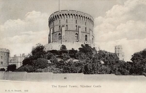 The Round Tower, Windsor Castle, Royal County of Berkshire