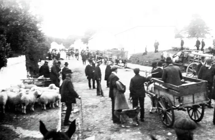Framed Print : Roundwood (Tochar) Fair, Co. Wicklow, Ireland Framed Print : Roundwood (Tochar) Fair, Co. Wicklow, Ireland
