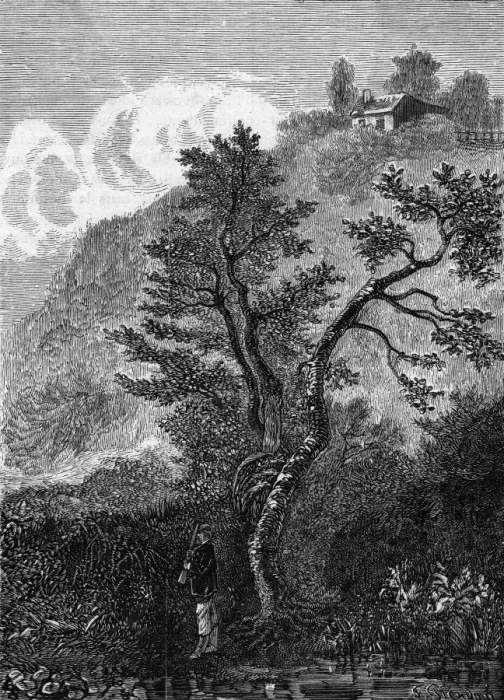 Framed Print : Rousseau home Ermitage Framed Print : Rousseau home Ermitage