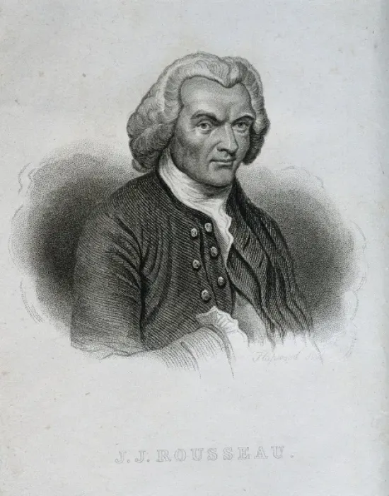 Framed Print : Rousseau, Jean-Jacques (1712-1778). Writer Framed Print : Rousseau, Jean-Jacques (1712-1778). Writer