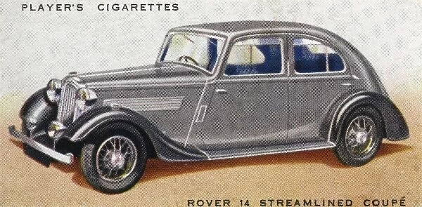 ROVER 14. The Rover 12 Streamlined Coupe doesn't look any more streamlined