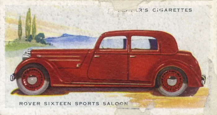 Framed Print : Rover 16 Sports Saloon Framed Print : Rover 16 Sports Saloon