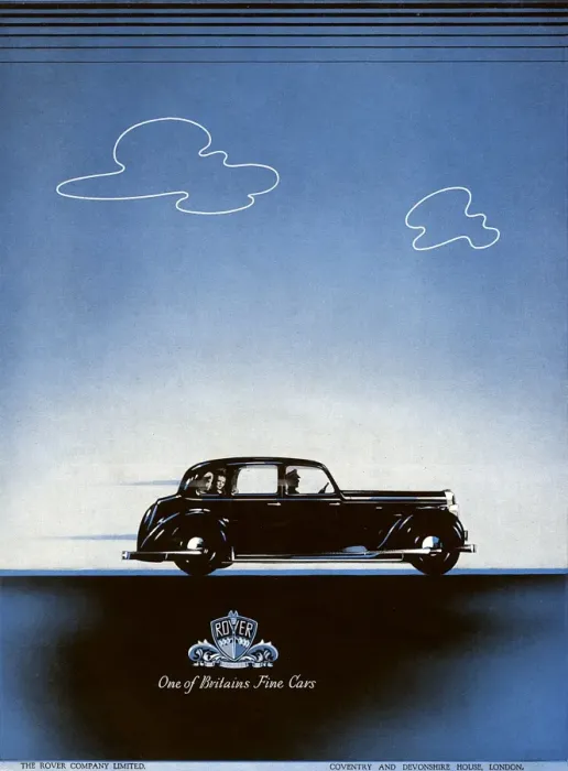 Framed Print : Rover advertisement, 1939 Framed Print : Rover advertisement, 1939