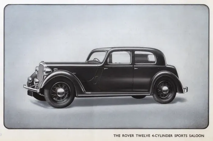 Framed Print : Rover Car Brochure Framed Print : Rover Car Brochure