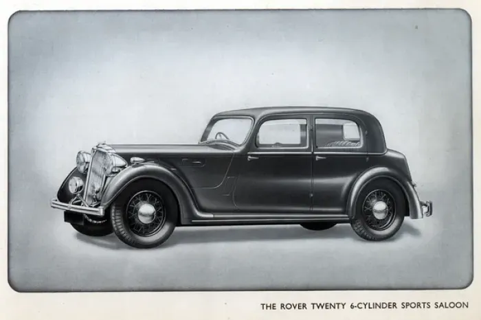 Framed Print : Rover Car Brochure Framed Print : Rover Car Brochure
