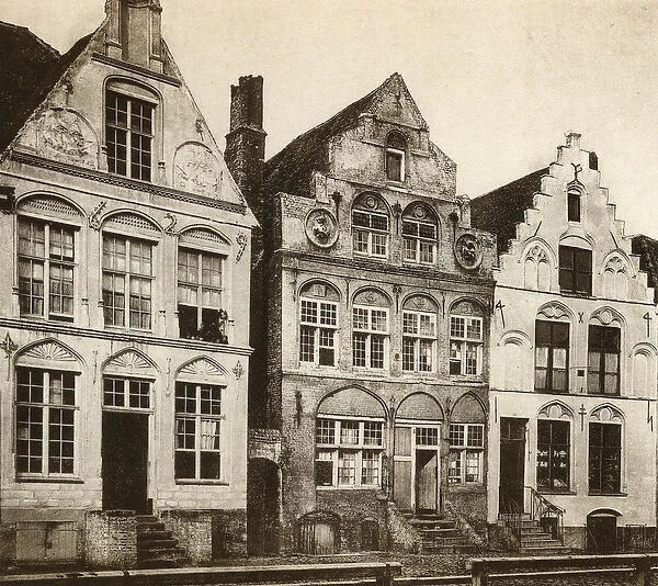 Row of Guild Houses, Ypres, Belgium