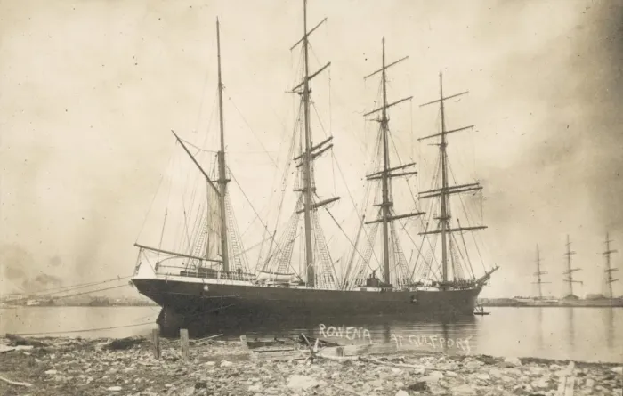 Framed Print : Rowena Sailing Ship Framed Print : Rowena Sailing Ship