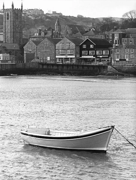 Rowing boat, the Kathryn Anne, off the Devon coast