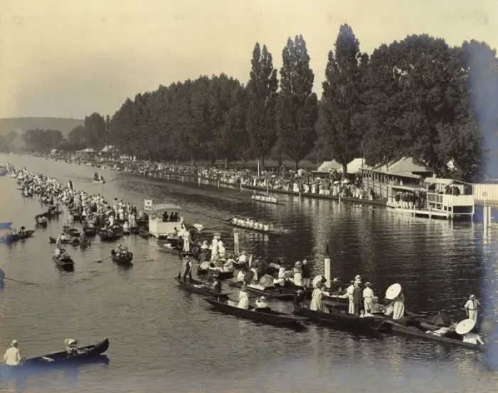 Framed Print : Rowing regatta, c. 1912 Framed Print : Rowing regatta, c. 1912