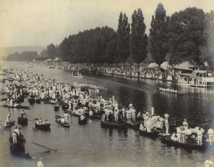Framed Print : Rowing regatta, c. 1912 Framed Print : Rowing regatta, c. 1912