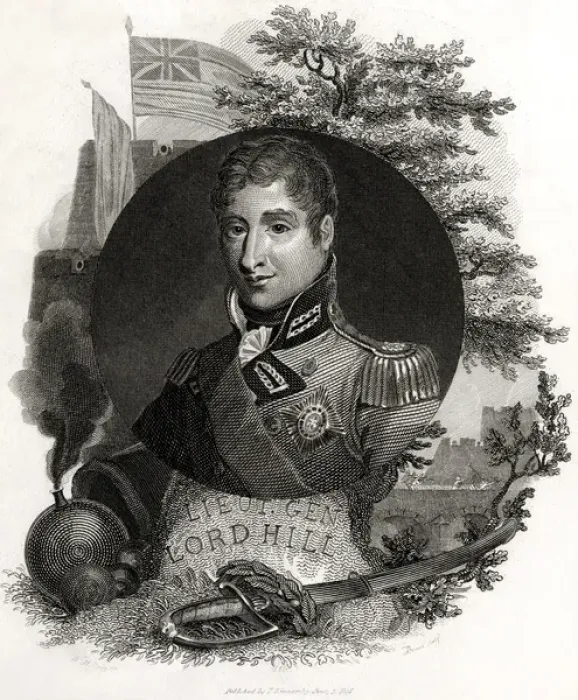 Framed Print : Rowland Hill (Soldier) Framed Print : Rowland Hill (Soldier)