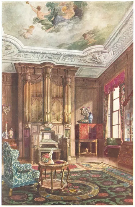 Framed Print : Rowley Hall Music Room Framed Print : Rowley Hall Music Room