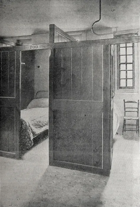 Framed Print : Rowton House, Newington Butts - Cubicles