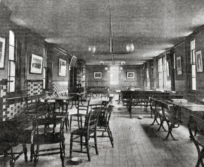 Framed Print : Rowton House Reading Room, Vauxhall