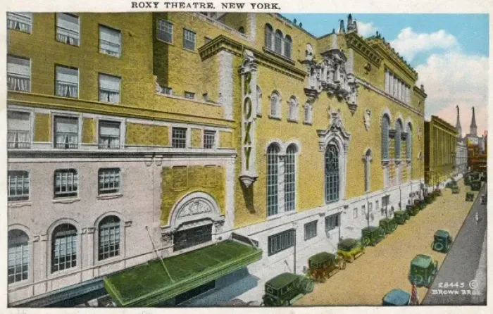 Framed Print : Roxy Theatre, New York Framed Print : Roxy Theatre, New York