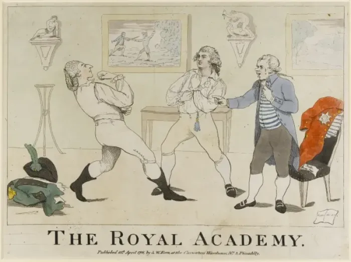 Framed Print : The Royal Academy Framed Print : The Royal Academy