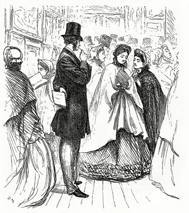 Framed Print : The Royal Academy Summer Exhibition, 1863 Framed Print : The Royal Academy Summer Exhibition, 1863