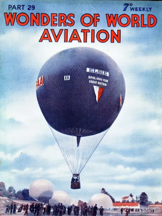 Framed Print : Royal Aero Club of Great Britain Balloon, Elsie Framed Print : Royal Aero Club of Great Britain Balloon, Elsie