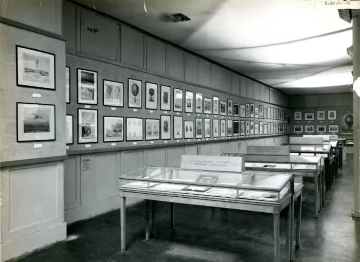 Framed Print : Royal Aeronautical Society display at the International ? Framed Print : Royal Aeronautical Society display at the International ?