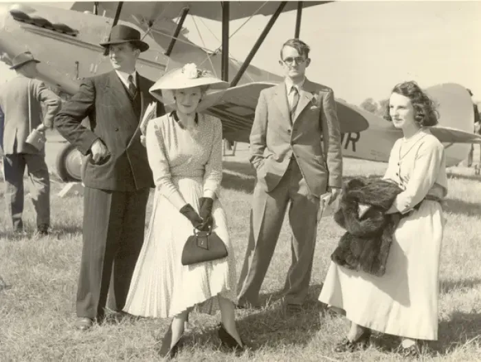 Framed Print : Royal Aeronautical Society Garden Party