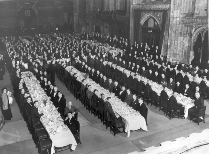 Framed Print : The Royal Aeronautical Societys 80th anniversary dinner Framed Print : The Royal Aeronautical Societys 80th anniversary dinner