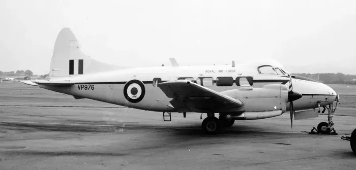 Framed Print : Royal Air Force de Havilland DH. 104 Devon C. 2 VP976 Framed Print : Royal Air Force de Havilland DH. 104 Devon C. 2 VP976