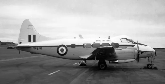 Framed Print : Royal Air Force - de Havilland DH. 104 Devon C. 2 VP976 Framed Print : Royal Air Force - de Havilland DH. 104 Devon C. 2 VP976