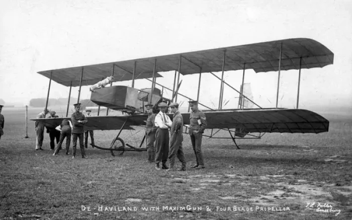 Framed Print : Royal Aircraft Factory FE2 in 1912 Framed Print : Royal Aircraft Factory FE2 in 1912
