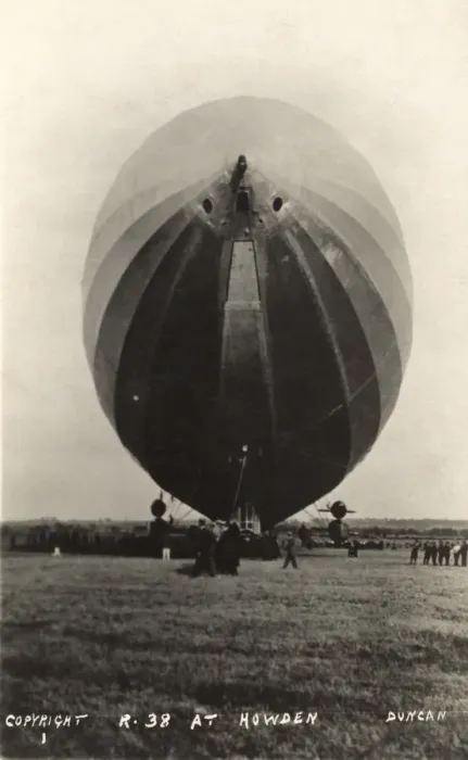 Framed Print : Royal Airship Works R-38 ZR-2 Framed Print : Royal Airship Works R-38 ZR-2