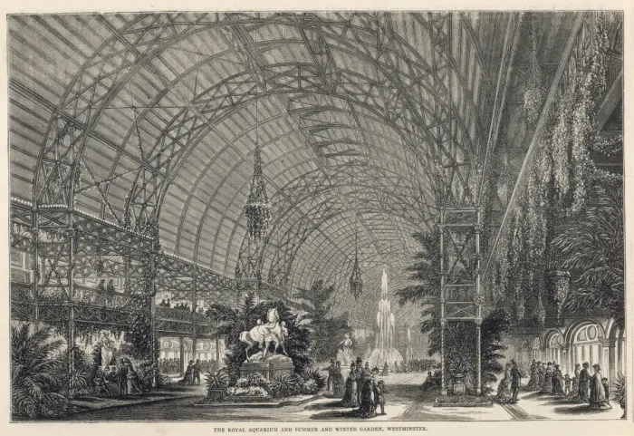 Framed Print : Royal Aquarium London Framed Print : Royal Aquarium London