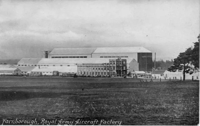Framed Print : The Royal Army Aircraft Factory Farnborough Before 1914 Framed Print : The Royal Army Aircraft Factory Farnborough Before 1914