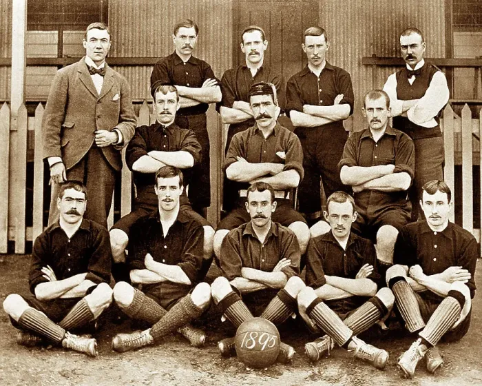 Framed Print : Royal Arsenal Football Club in 1895 Framed Print : Royal Arsenal Football Club in 1895